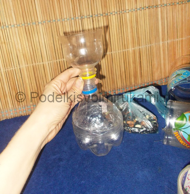 Кукла из пластиковых бутылок своими руками. Фото 4.