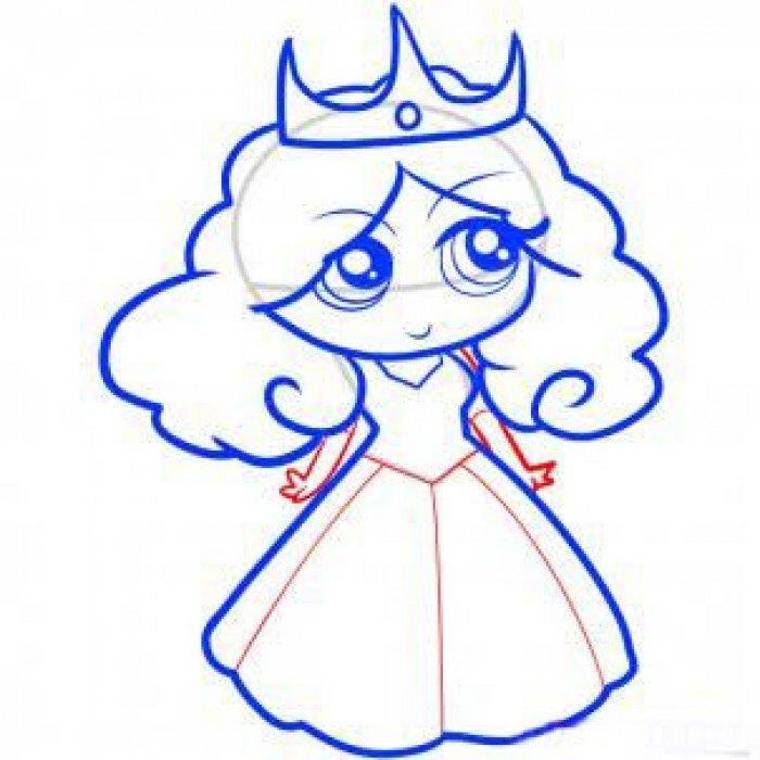 Как нарисовать принцессу, фото 8