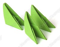 Оригами модульное: Цветущий кактус из модулей