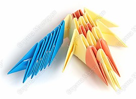 Оригами модульное: Стрекозы