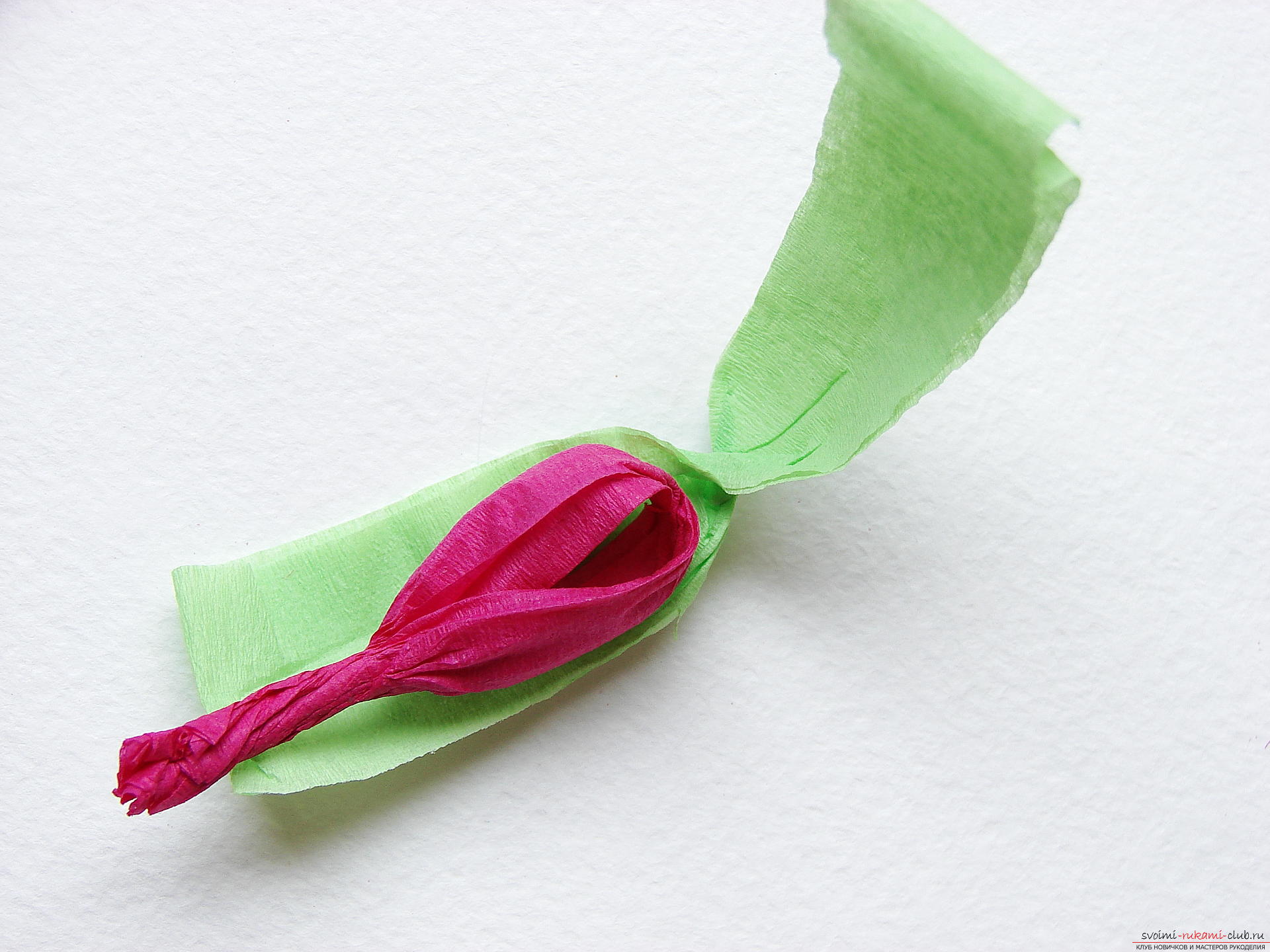 Этот мастер-класс научит как сделать цветы гладиолусы из бумаги своими руками.. Фото №16