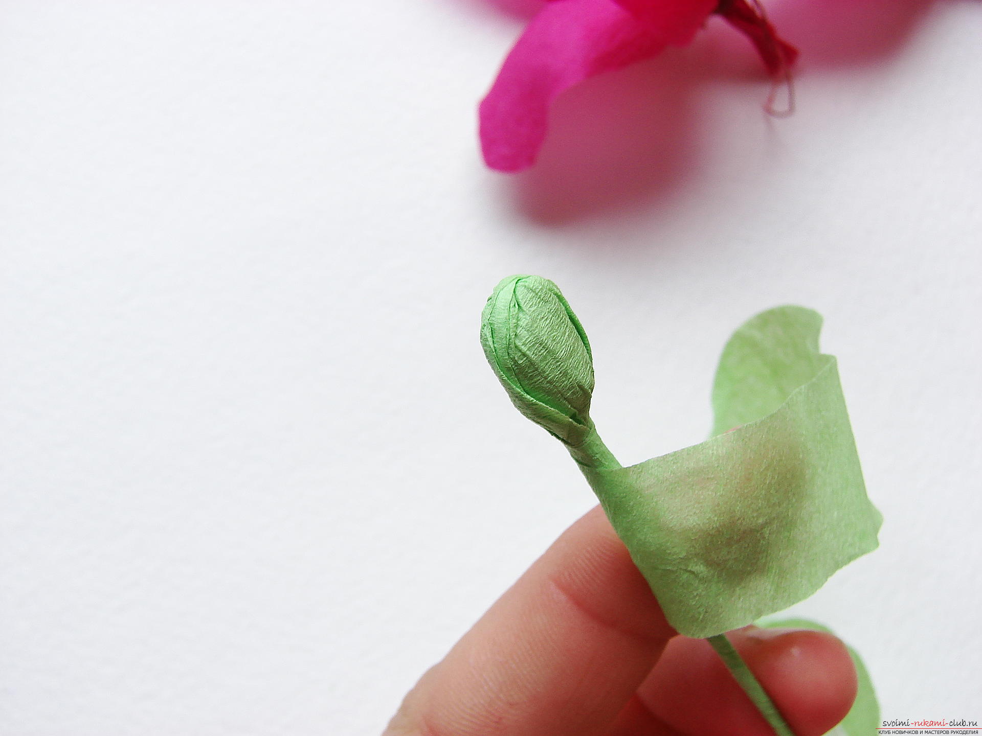 Этот мастер-класс научит как сделать цветы гладиолусы из бумаги своими руками.. Фото №23