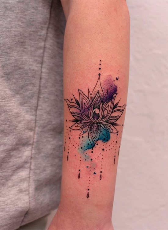 Значение татуировки цветок