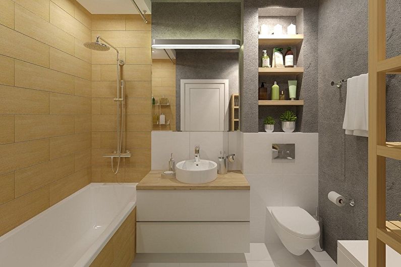 Дизайн маленькой ванной комнаты - Планировка
