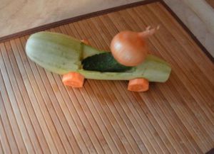 поделка из овощей на праздник осени 4