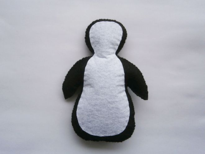 Пингвин из фетра15