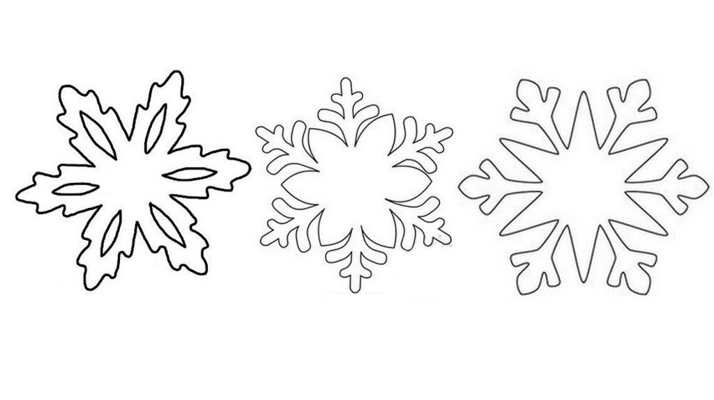 Вытынанки снежинки на окна из бумаги: новые шаблоны для вырезания-1