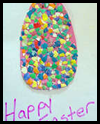 Egg Shell Mosaic Card Crafts Project for Kids 
