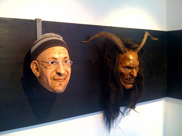 Miguel Walch - жуткие деревянные маски