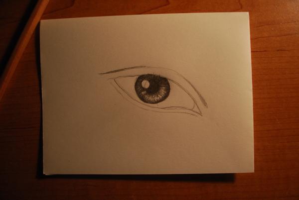 как рисовать глаза