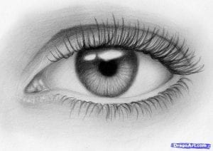 Как нарисовать глаза человека карандашом поэтапно